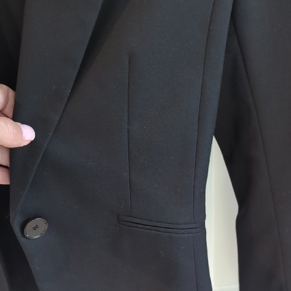H&M Black Suit Blazer & Pants Size 2 - Picture 4 of 9